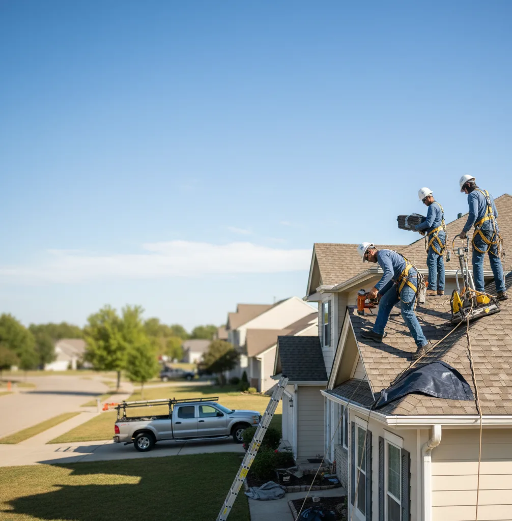 Roof Repair in Choctaw